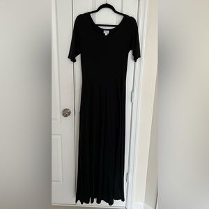 Black Lularoe Maxi dress